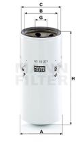 Mann Filter WD10021 - FILTRO ACEITE INDUSTRY