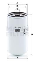 Mann Filter WD11004 - FILTRO ACEITE INDUSTRY