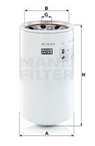 Mann Filter WD13009X - FILTRO ACEITE