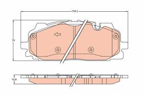 Trw GDB2158 - PRODUCTO
