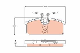 Trw GDB2165 - PRODUCTO
