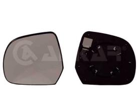 Alkar 6401586 - RETROVISOR IZQ. ,CRISTAL+SOPORTE,CONVEXO,