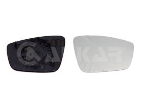 Alkar 6411182 - RETROVISOR IZQ. ,CRISTAL+SOPORTE,CONVEXO,
