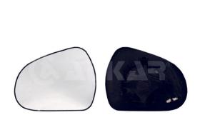 Alkar 6431284 - RETROVISOR IZQ. ,CRISTAL+SOPORTE,CONVEXO,