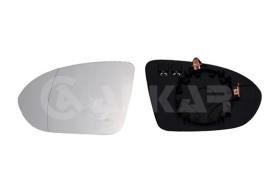 Alkar 6431459 - RETROVISOR IZQ. ,CRISTAL+SOPORTE,ASFERICO,