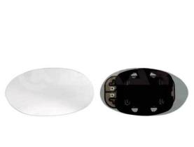 Alkar 6431482 - RETROVISOR IZQ. ,CRISTAL+SOPORTE,CONVEXO,