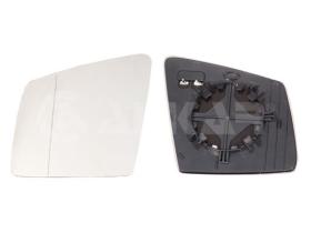 Alkar 6431696 - RETROVISOR IZQ. ,CRISTAL+SOPORTE,ASFERICO,