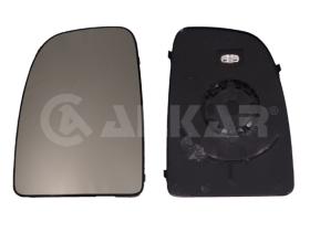 Alkar 6431922 - RETROVISOR IZQ. ,CRISTAL+SOPORTE,CONVEXO,