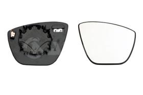 Alkar 6432434 - RETROVISOR DCH. ,CRISTAL+SOPORTE,CONVEXO, TE
