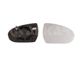 Alkar 6432879 - RETROVISOR DCH. ,CRISTAL+SOPORTE,CONVEXO, TE
