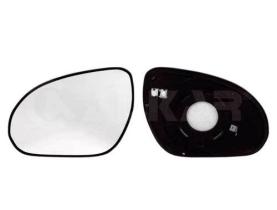 Alkar 6471583 - RETROVISOR IZQ. ,CRISTAL+SOPORTE,ASFERICO,