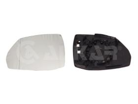 Alkar 6471808 - RETROVISOR IZQ. ,CRISTAL+SOPORTE,ASFERICO,