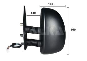 Alkar 9239921 - RETROVISOR IZQ. ,COMP. , ANGULO MU