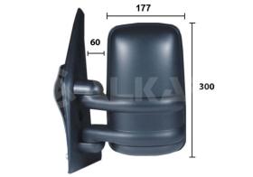Alkar 9264902 - RETROVISOR IZQ. ,COMP. ,MANUAL, CONVEXO,