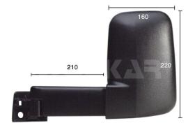 Alkar 9264961 - RETROVISOR DCH.COMP. ,MANUAL,CONVEXO,BRAZO L