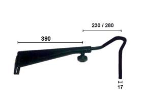 Alkar 9401001 - RETROVISOR IZQ.BRAZO,17MM