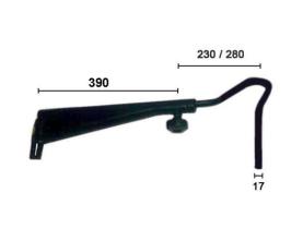 Alkar 9402001 - RETROVISOR DCH.BRAZO,17MM