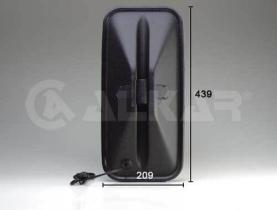Alkar 9471240 - RETROVISOR REVERS.PRINCIPAL,CRISTAL+CARCASA,MA