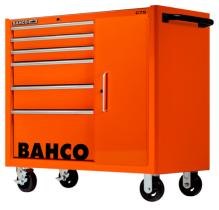 Bahco 1475KXL6C - CARRO C75 CLASICO NARANJA CON SEIS CAJONES Y ARMARIO LATERAL