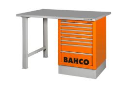 Bahco 1495K6CWB18TS - BANCO DE TRABAJO «HEAVY DUTY» COLOR NARANJA DE 1800 MM X 750