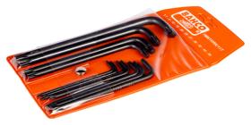 Bahco 1995TORX11T - JUEGO DE LLAVES TIPO ALLEN TORX® LARGAS Y FOSFATADAS, T7-T50