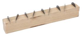 Bahco 2145025C0 - CARRIL CURVADO CON MANGO DE MADERA DE 225 MM X 35 MM X 20 MM