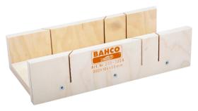 Bahco 233300A - INGLETE DE MADERA CON PARED LATERAL, 300 MM X 104 MM X 50 MM