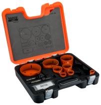 Bahco 3834SET86 - JUEGO DE CORONAS DE SIERRA BIMETAL SANDFLEX®, 25 MM-114 MM: