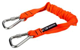 Bahco 3875LY10 - LANYARD NARANJA DE ALTA VISIBILIDAD CON MOSQUETON FIJO PARA