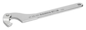 Bahco 40B50120 - LLAVE DE GANCHO AJUSTABLE DE 50-120 MM CON ACABADO CROMADO D