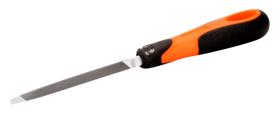 Bahco 41830422 - LIMA TRIANGULAR PARA AFILADO ERGOÖ CON MANGO BI-COMPONENTE,