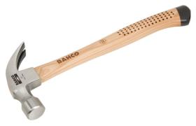 Bahco 42716 - MARTILLO DE UNA CON MANGO DE MADERA CON SUPERFICIE ANTIDESLI