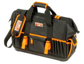 Bahco 4750FB219A - BOLSA PORTAHERRAMIENTAS TEXTIL DE 32 L CON CIERRE Y BASE RIG