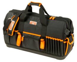 Bahco 4750FB224A - BOLSA PORTAHERRAMIENTAS TEXTIL DE 48 L CON CIERRE Y BASE RIG