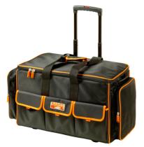 Bahco 4750FB2W24A - BOLSA PORTAHERRAMIENTAS TEXTIL CON RUEDAS Y ASA TELESCOPICA