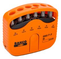 Bahco 59S73 - JUEGO DE PUNTAS DE 1/4" PARA TORNILLOS TORX® INVIOLABLES DE