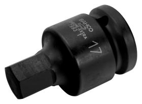 Bahco 7993T0120 - VASO DE IMPACTO CON CUADRADILLO DE 1/2" PARA TORNILLOS DE CA