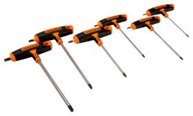 Bahco 903T2 - JUEGO DE DESTORNILLADOR TORX® CON MANGO EN T, T10-T40 (6 PIE