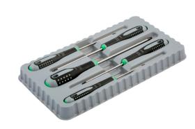 Bahco BE9885 - JUEGO DE 5 DESTORNILLADORES PARA TORX® ERGOÖ CON AGARRE DE G