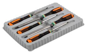 Bahco BE9885TB - JUEGO DE DESTORNILLADORES HEXAGONALES DE BOLA/TORX® DE VARIL