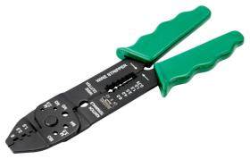 Bahco CRB03 - ALICATES PARA ENGASTADO/CORTE/PELADO CON MANGO VERDE 14 AWG-