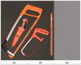 Bahco FF1F5005 - JUEGO DE HERRAMIENTAS DE CORTE EN BANDEJA DE FOAM 2/3 FIT&GO