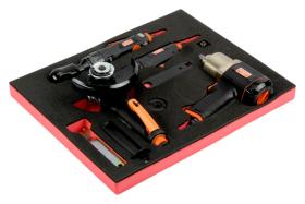 Bahco FF1F5011 - JUEGO DE LLAVES DE IMPACTO DE 1/2" EN BANDEJA DE FOAM 2/3 FI