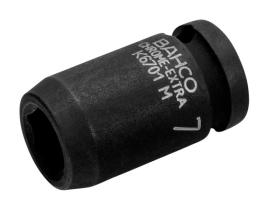 Bahco K6701M10 - VASO DE IMPACTO CON CUADRADILLO DE 1/4" CON PERFIL HEXAGONAL