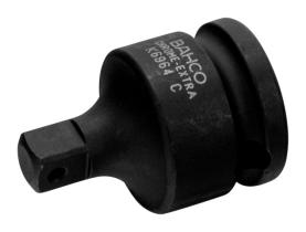 Bahco K6964C - ADAPTADOR PARA PUNTAS CON CUADRADILLO DE 1/4" A 3/8" CON ACA