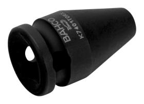 Bahco K7401TORXE10 - VASO DE IMPACTO CON CUADRADILLO DE 3/8" CON PERFIL DE CABEZA