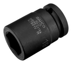 Bahco K7801VM17 - VASO DE IMPACTO REFORZADO CON CUADRADILLO DE 1/2" CON PERFIL