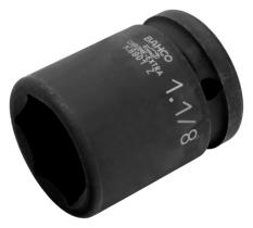 Bahco K8901Z1116 - VASO DE IMPACTO CON CUADRADILLO DE 3/4" CON PERFIL HEXAGONAL