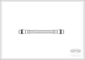 Corteco 19018158 - LATIGUILLO FRENO RENAULT+LT-PEUGEOT FR/RE