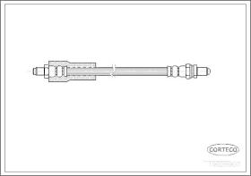 Corteco 19026907 - LATIGUILLO FRENO FORD ESCORT REAR